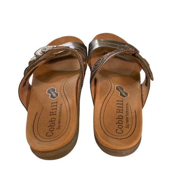 Lot of 2 Cobb Hill By New Balance RevLite Brown & Tan Sandles Sz 7W - Picture 4 of 16